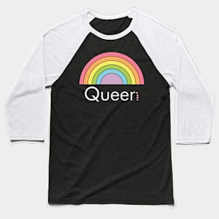 Gay lgbtq trans queer queen pride Parade rainbow gift Baseball T-Shirt